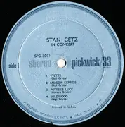 LP - Stan Getz - Stan Getz In Concert