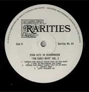 LP - Stan Getz - The Early Days - In Scandinavia - Volume Two