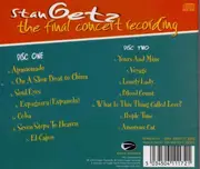 Double CD - Stan Getz - The Final Concert Recording