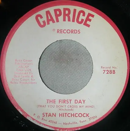 Stan Hitchcock - The Light Of Love / The First Day