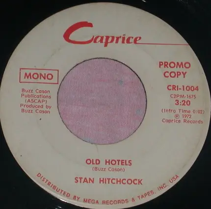 Stan Hitchcock - Old Hotels