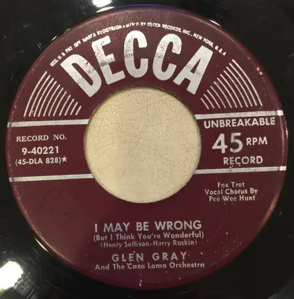 Stan Kenton And His Orchestra , Glen Gray & The Casa Loma Orchestra - Gambler's Blues