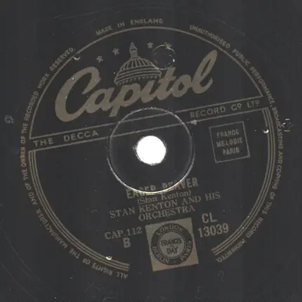 Stan Kenton And His Orchestra - Tampico / Eager Beaver