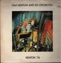 LP - Stan Kenton And His Orchestra - Kenton '76 - Orange Labels