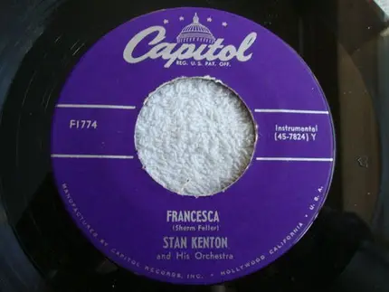 Stan Kenton And His Orchestra - Night Watch / Francesca