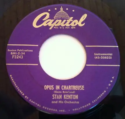 Stan Kenton And His Orchestra - Opus In Chartreuse