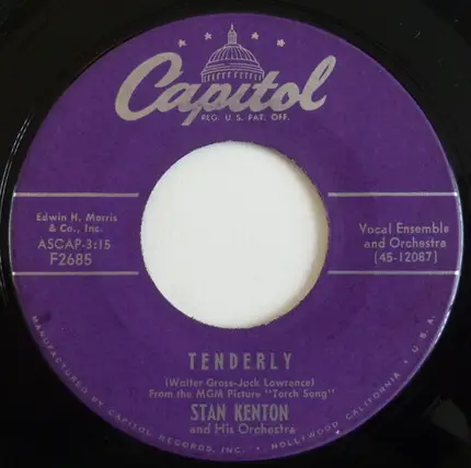 Stan Kenton And His Orchestra - The Creep / Tenderly