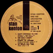 LP - Stan Kenton And His Orchestra - Birthday In Britain
