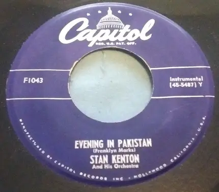 Stan Kenton And His Orchestra - Jolly Rogers / Evening In Pakistan