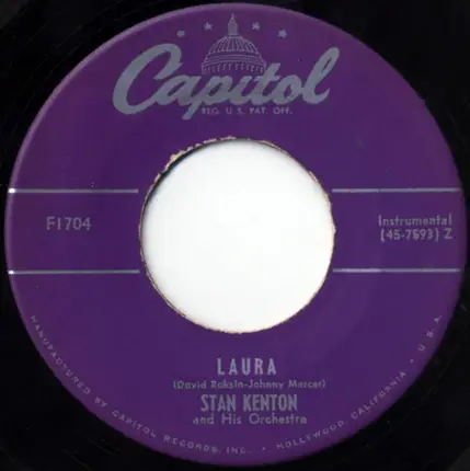 Stan Kenton And His Orchestra - Jump For Joe / Laura