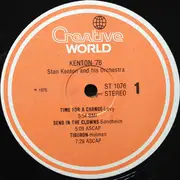 LP - Stan Kenton And His Orchestra - Kenton '76 - Orange Labels