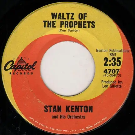 Stan Kenton And His Orchestra - Magic Moment / Waltz Of The Prophets