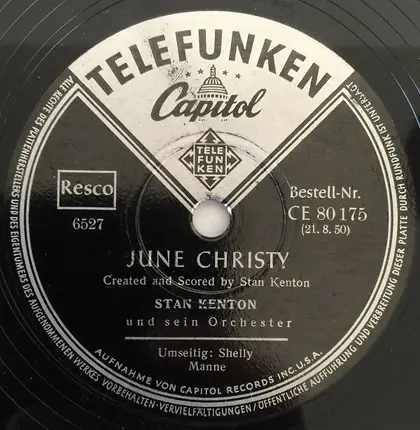 Stan Kenton And His Orchestra - Shelly Manne/ June Christy