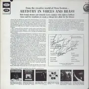 LP - Stan Kenton - Artistry In Voices And Brass - Signed Back Cover
