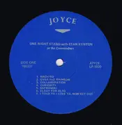 LP - Stan Kenton - One Night Stand With Stan Kenton At The Commodore