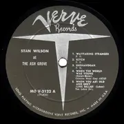 LP - Stan Wilson - Stan Wilson At The Ash Grove - Mono