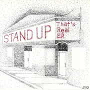 7inch Vinyl Single - Stand Up - That's Real E.P. - Blue