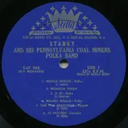 LP - Stanky And The Coal Miners - Stanky And His Pennsylvania Coal Miners Polka Band - Mono