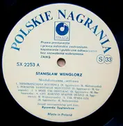 LP - Stanisław Wenglorz - Niedokończona Rozmowa