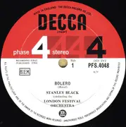 LP - Ravel / Borodin - Bolero / Polovtsian Dances - Phase 4 Stereo