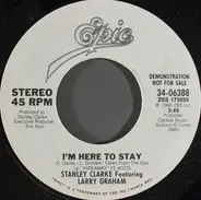 Stanley Clarke Featuring Larry Graham - I'm Here To Stay