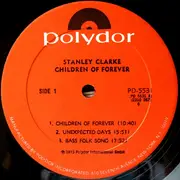 LP - Stanley Clarke - Children Of Forever