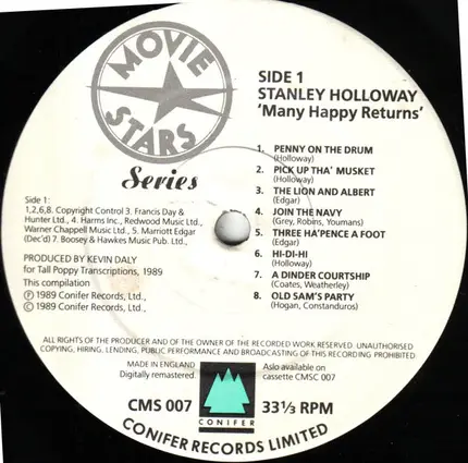 Stanley Holloway - Many Happy Returns