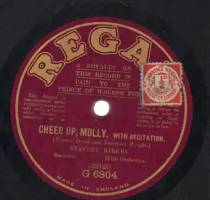 Stanley Kirkby - Cheer Up, Molly / Farewell, Isabelle