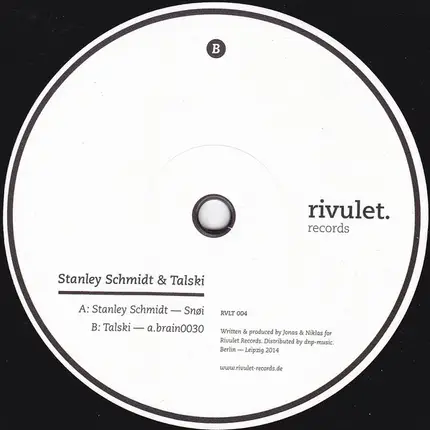 Stanley Schmidt & Talski - Split EP