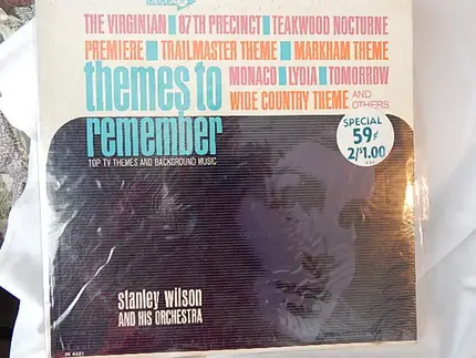 Stanley Wilson And His Orchestra - Themes To Remember (Top TV Themes And Background Music)