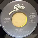 7'' - Stanley Clarke/George Duke - Sweet Baby / Never Judge A Cover By Its Book