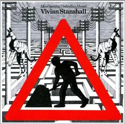 STANSHALL,VIVIAN - Men Opening Umbrellas Ahead