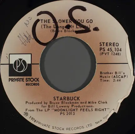 Starbuck - I Got To Know