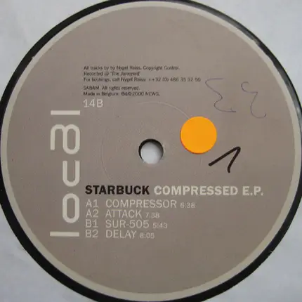 Starbuck - Compressed EP