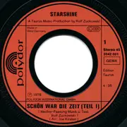 7inch Vinyl Single - Starshine - Schön War Die Zeit