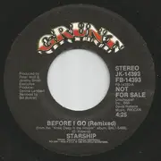 7inch Vinyl Single - Starship - Before I Go