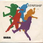 7inch Vinyl Single - Starship - Sara - Blue Clear