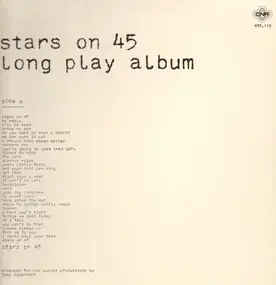 Stars on 45 - Stars On 45 Long Play Album