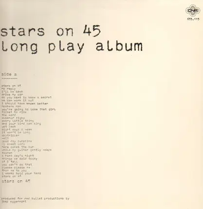 Stars On 45 / Long Tall Ernie And The Shakers - Stars On 45 Long Play Album