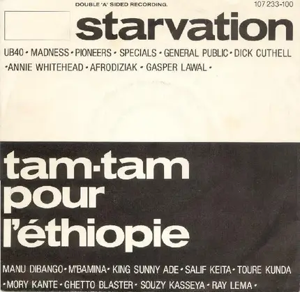 Starvation - Starvation / Tam Tam Pour L'Éthiopie