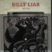 2x7inch Vinyl Single - Starving Wolves, Billy Liar - Mixed Blood/ Oblivion - Paper Cover / Flexi-Disc /Stickers