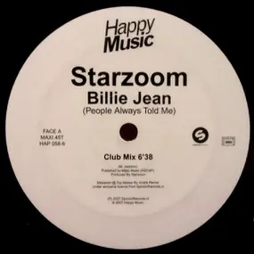 Starzoom - Billie Jean (People Always Told Me)
