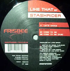 Stashrider - Like That EP