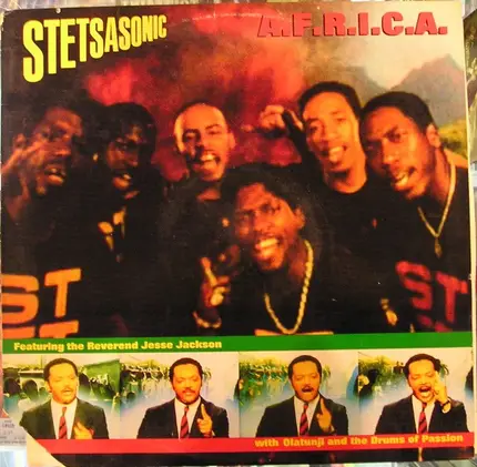 Stetsasonic Featuring The Rev. Jesse Jackson With Babatunde Olatunji And The Drums Of Passion - A.F.R.I.C.A.