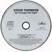 CD Single - Steve Thomson - All Through The Night