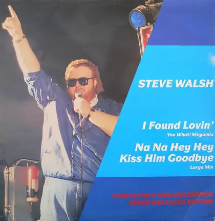 Steve Walsh - I Found Lovin' (You What Megamix) / Na Na Hey Hey (Kiss Him Goodbye) (Large Mix)