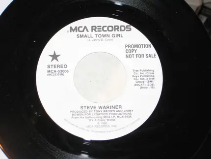 Steve Wariner - Small Town Girl