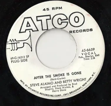 Steve Alaimo And Betty Wright - After The Smoke Has Gone / I'm Thankful