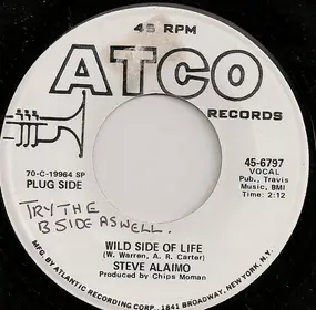 Steve Alaimo - Can't You See/ Wild Side Of Life