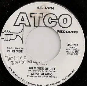 Steve Alaimo - Can't You See/ Wild Side Of Life